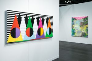 [Rico Gatson][0] and [David Huffman][1], [<a href='/art-galleries/miles-mcenery-gallery/' target='_blank'>Miles McEnery Gallery</a>][2], The Armory Show, New York (9–12 September 2021). Courtesy Ocula. Photo: Charles Roussel.


[0]: https://ocula.com/artists/rico-gatson/
[1]: https://ocula.com/artists/david-huffman/artworks/
[2]: /art-galleries/miles-mcenery-gallery/